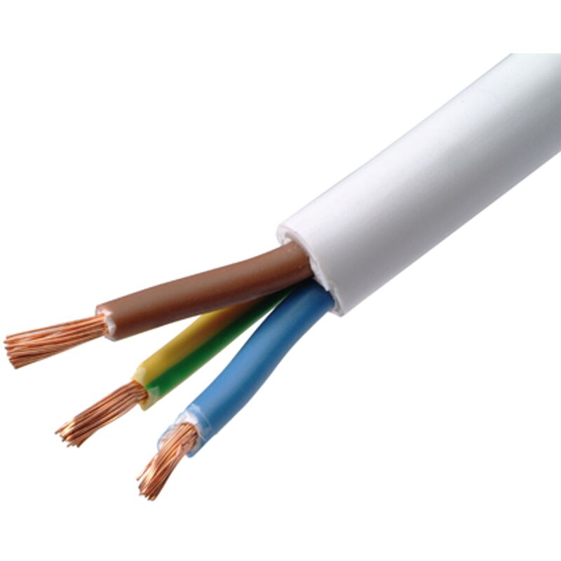 

Cable de alimentación VTMB 3 x G1 - Blanco - 20 m - Blanc - Sencys