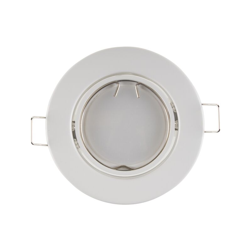 

Foco empotrable LED Blanco - Lámpara de techo plana redonda empotrable - Potencia 50W - Blanco neutro (2700K) - También para el baño (IP23 resistente