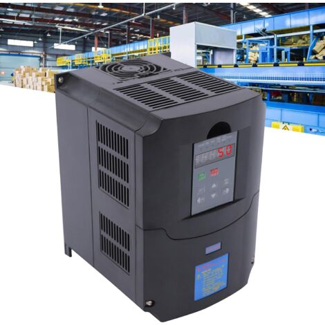 Senderpick – Convertisseur de tension triphasé 220V 4kW 5HP – Variateur de fréquence pour moteurs CNC et perceuses – Aluminium durable