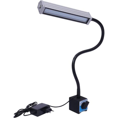 Senderpick – Lampe de travail LED étanche 10W – Flexible 360° – Aluminium et verre trempé – Pour CNC et ateliers de réparation
