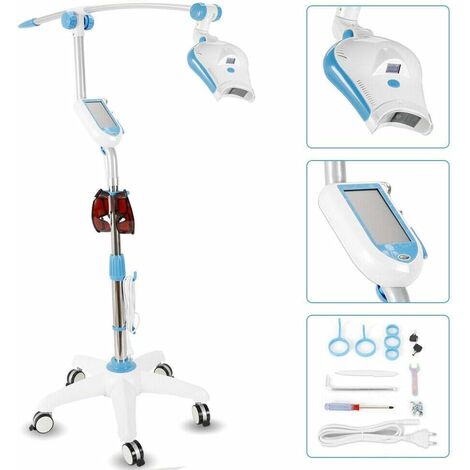 Senderpick – Machine à blanchir les dents à écran tactile – Accélérateur de blanchiment – Lampe LED 110V – 4 types de lumière – Utilisation ergonomique