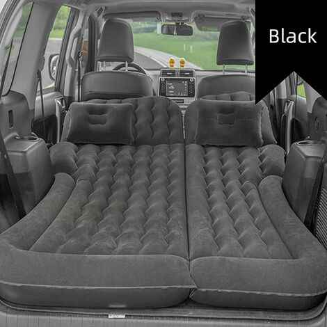Senderpick – Matelas gonflable pour SUV et voiture – PVC haute qualité – 2 coussins d'air et pompe – Dimensions 175 x 130 cm – Charge 650 lbs