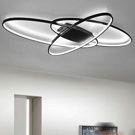 Senderpick – Plafonnier LED dimmable 70W 5600LM – Température de couleur 3000k à 6500k – Télécommande incluse – Design géométrique moderne