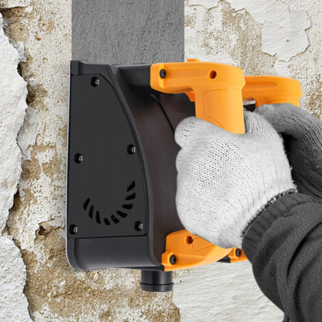 Senderpick – Raboteuse murale électrique 1200W – Moteur en cuivre pur – Profondeur réglable 1-4mm – Vitesse 4000 tr/min – Système d'aspiration intégré