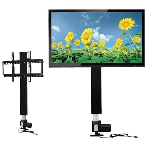 Senderpick – Support élévateur électrique pour TV 26-57 pouces – Moteur à aimant permanent – Charge max 1000 N – Télécommande incluse – Installation murale ou au sol
