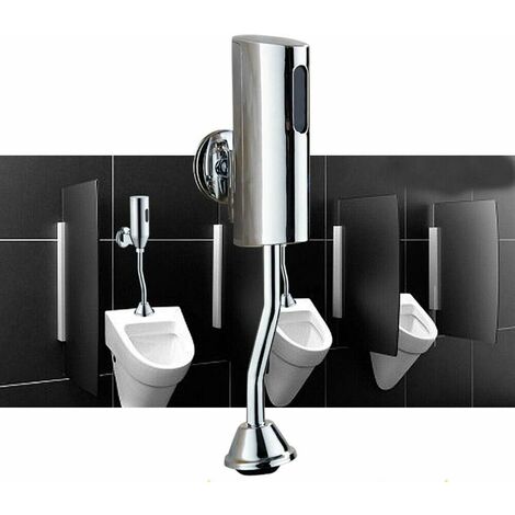Senderpick – Urinoir mural automatique G1/2 – Capteur avec plage d'induction 40-70 cm – Laiton galvanisé – Économie d'eau et rinçage hygiénique