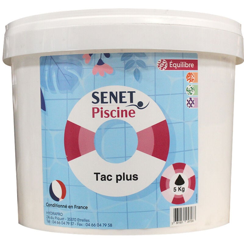 Procopi - tac+, Augmentation du titre alcalimétrique - Seau de 5Kg - senet Piscine