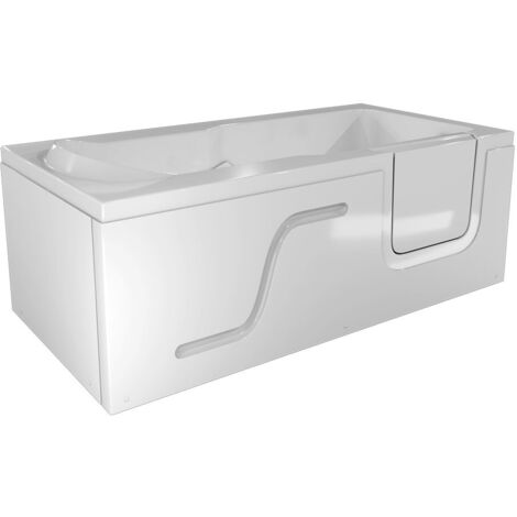 Seniorenwanne mit Tür S17-L 150x75cm ohne Armatur