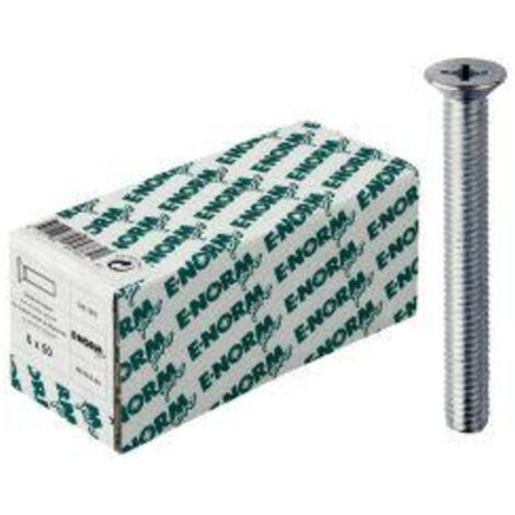 Senkkopfschraube DIN 965 M 8x100mm   galv. verzinkt