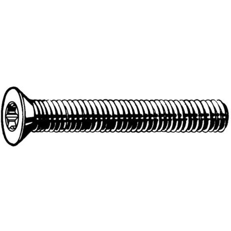 50 Stk Senkkopfschrauben Kreuzschlitz 5 mm DIN 965 M 5 x 25 mm Edelstahl A2