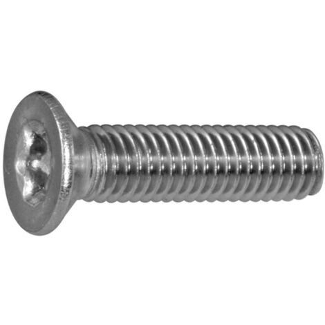 Senkschraube M6 Innensechsrund Schrauben DIN7991 A2 6x25mm TX 30 Edelstahl
