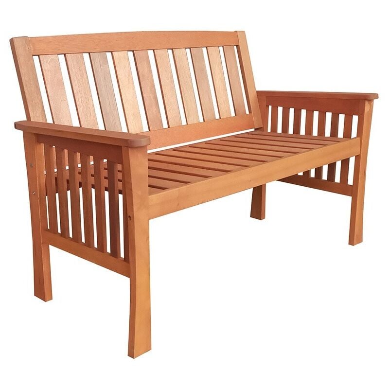 Vivol - SenS-Line Banc de jardin Kensington - 125 cm - Bois dur Meranti