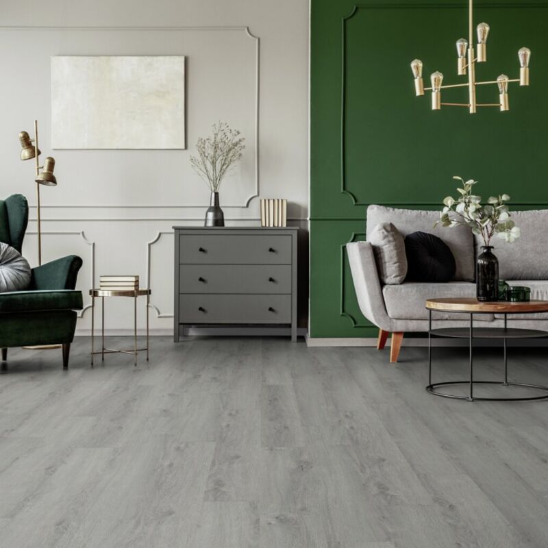 Lame de sol pvc clipsable effet bois lumber grey Gerflor 1.93 m²