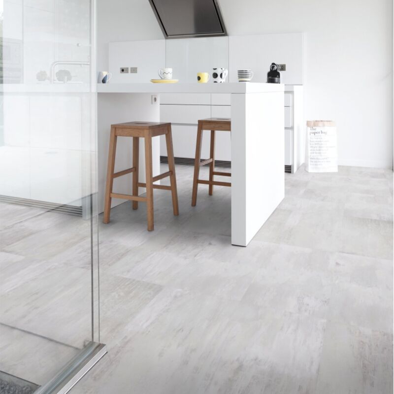 Dalle de sol PVC auto-plombante effet béton gotha clear GERFLOR - 1.86 m²