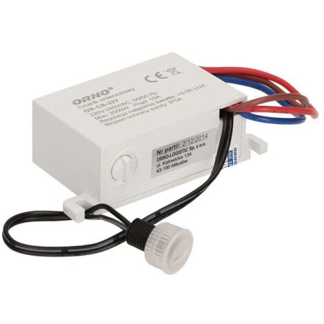 Sensor crepuscular con sonda externa OR-CR-227
