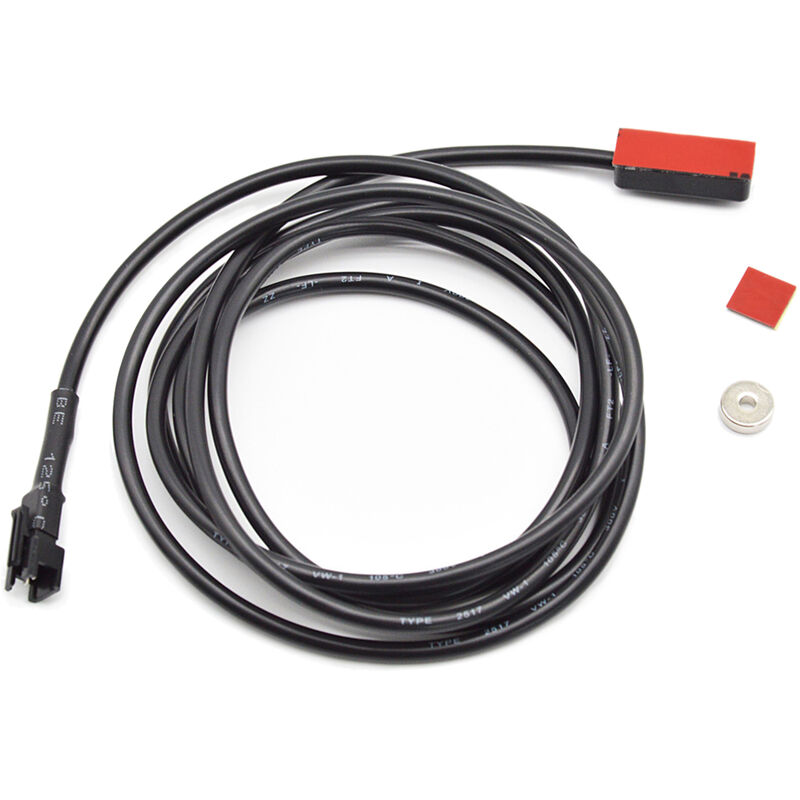 

Sensor de freno Freno hidraulico Freno mecanico Bicicleta electrica Cable de freno cortado para moto E-Bike,Negro