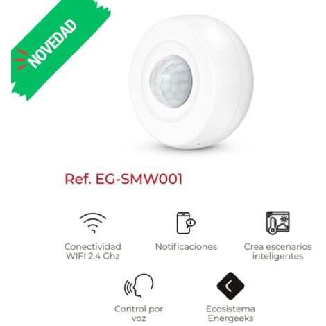 SENSOR DE MOVIMIENTO + CREPUSCULAR WIFI CEVIK OFERTA