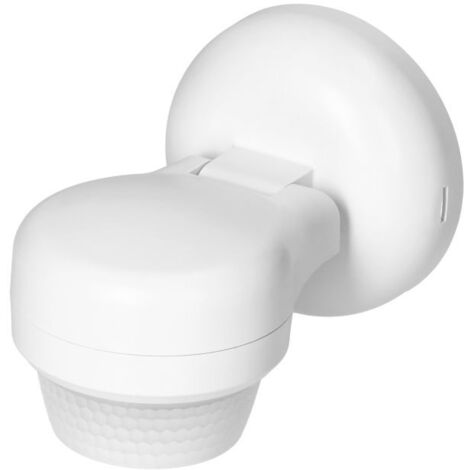 Sensor de movimiento de 360 ​​grados, IP65, 1200 W, alcance máximo 24 m, blanco OR-CR-272/W