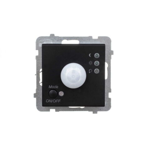 Sensor de movimiento electrónico SONATA negro metalizado ŁP16Rm33