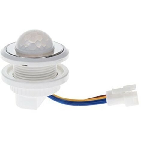 Sensor de movimiento PIR, sistema de alarma antirrobo inmune infrarrojo  impermeable con cable para exteriores para seguridad en el hogar