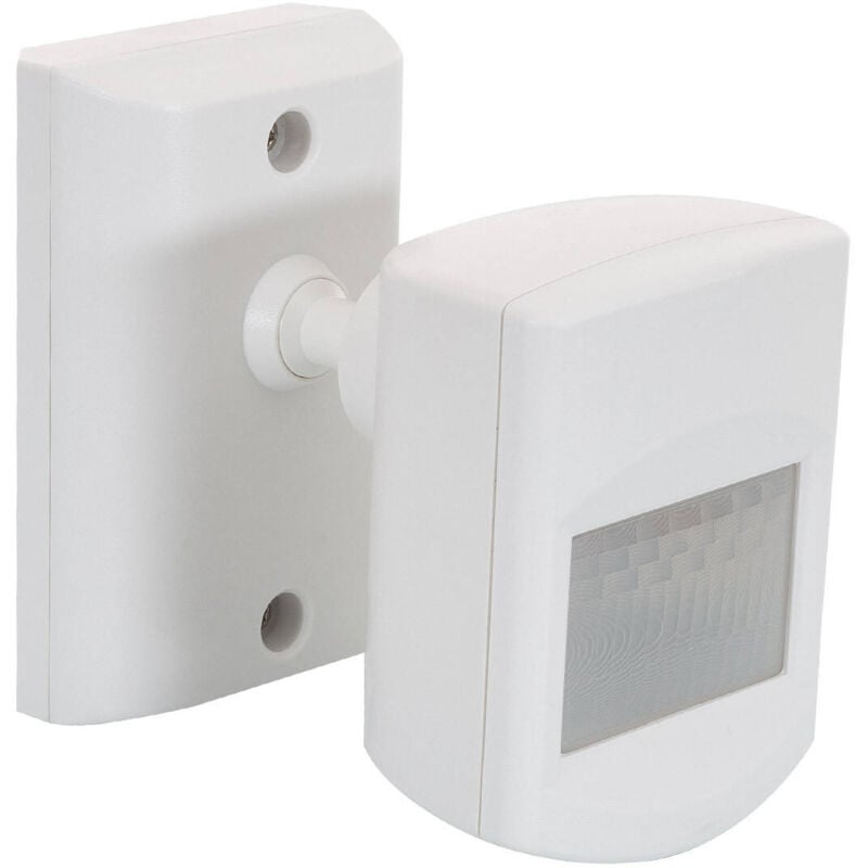 

Sensor de Movimiento PIR 120º Superficie IP65 Blanco - Blanco