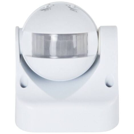Sensor de movimiento PIR orientable de superficie 180º IP44