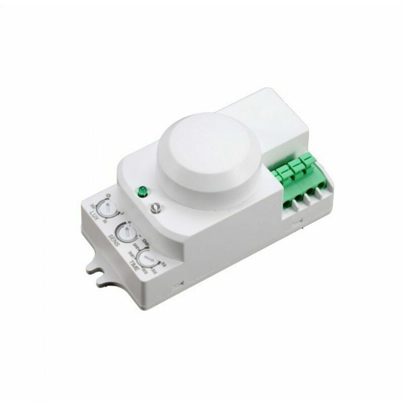 Sensor de movimiento por microondas 360° Montaje en superficie Color Blanco (Max 300W) IP20