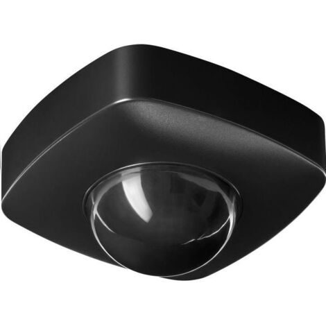 Sensor de movimiento y presencia 360°, IP65, 2000W, 3 sensores, negro OR-CR-255/B