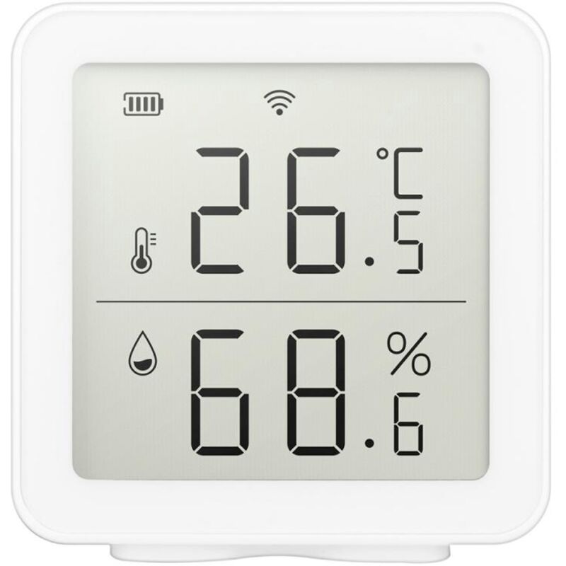 

Sensor de temperatura y humedad con pantalla LCD