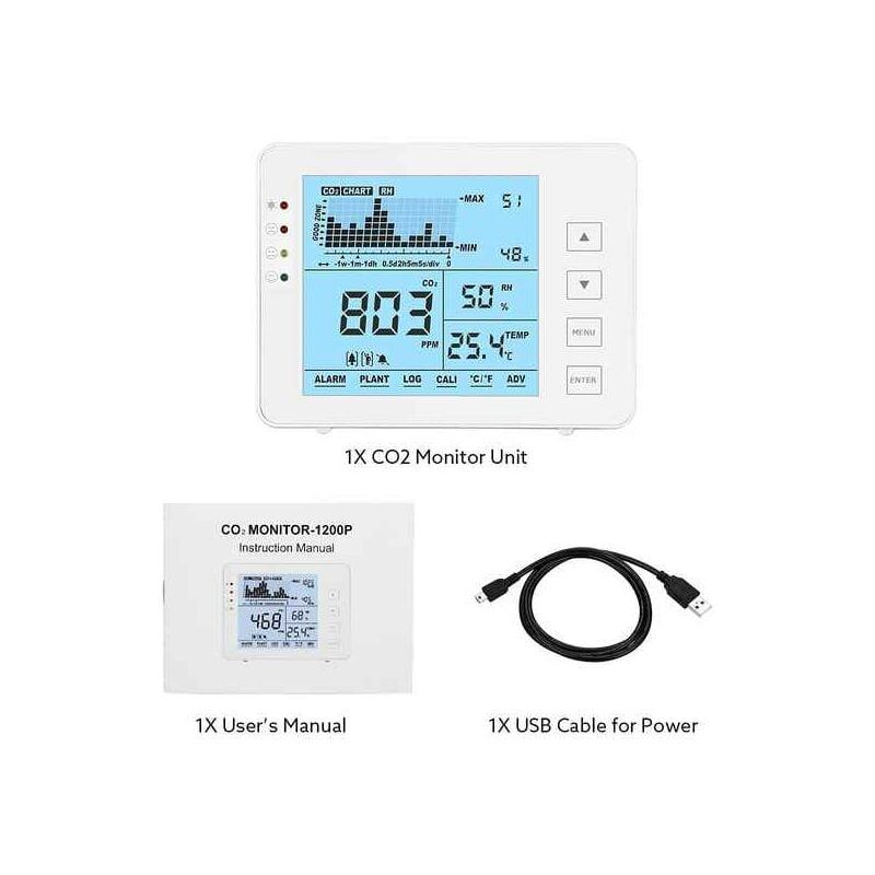 

Sensor de Temperatura y Humedad Inteligente Elikliv (Reacondicionado A+)