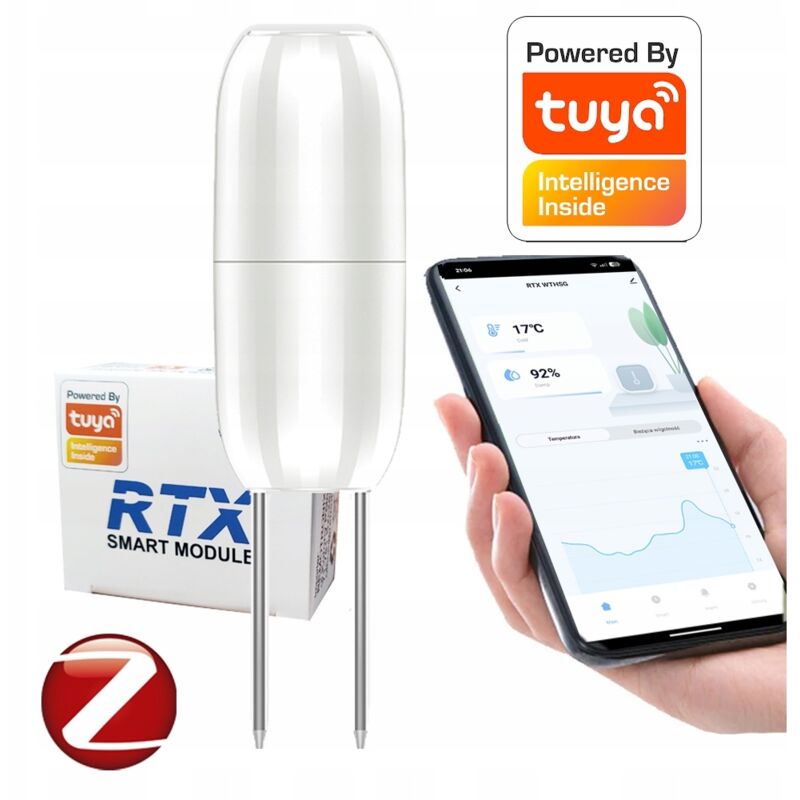 Sensor inalámbrico de temperatura y humedad del suelo para exteriores Tuya ZIGBEE