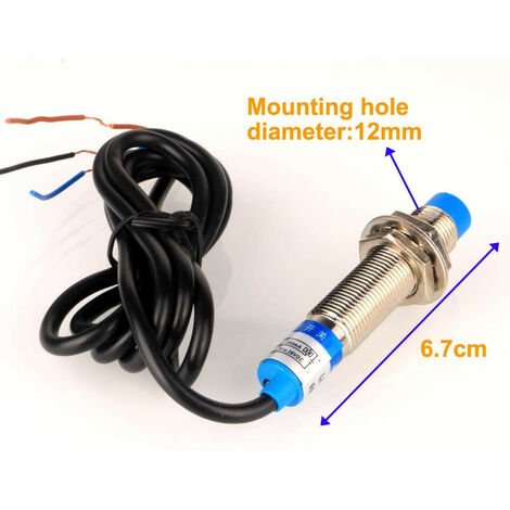 Sensor Inductivo Npn/no 5-36vdc 3 Hilos Diametro 12mm Lj12a3-4-zbx