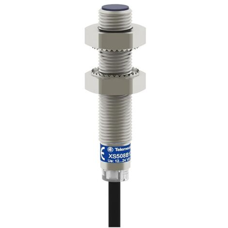 Sensor inductivo Telemecanique M8 SN 2,5MM 12-48V con cable XS608B1PAL2