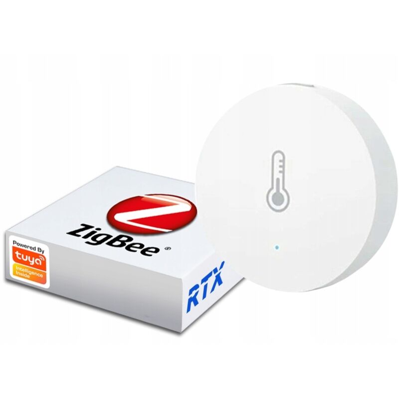 Sensor inteligente de temperatura y humedad ZigBee TUYA