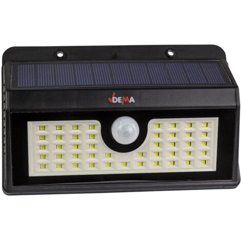 Sensor-Leuchte mit Akku und Solar DSL350
