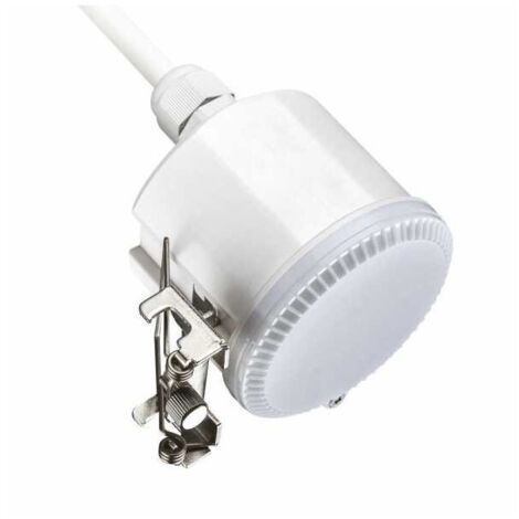 Sensor microondas crepuscular IP65 4–10 m 360° 8x9x7 cm