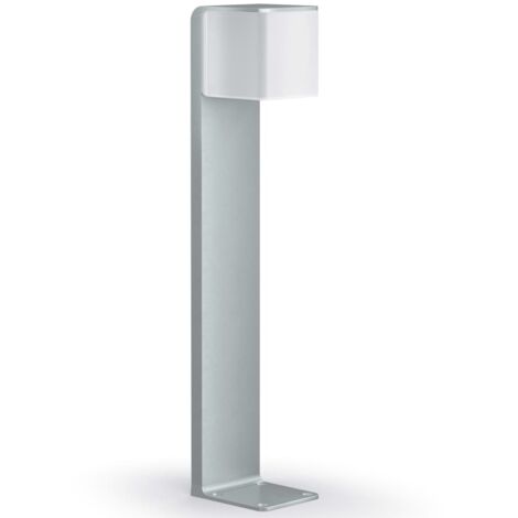 Sensor-Pollerleuchte GL 80 LED IHF CUBO Silbern 055486 Steinel