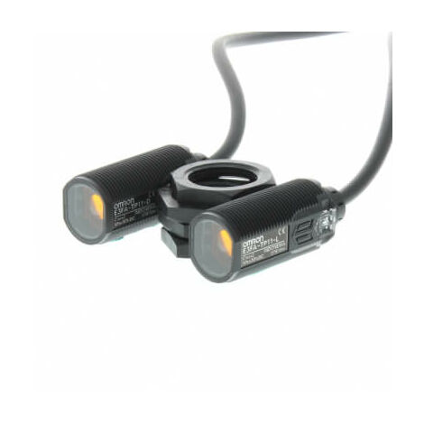Sensore Cilindrico c.c. M18 plastica sbarramento, 20 m, NPN impulso luce/buio cavo 2 m