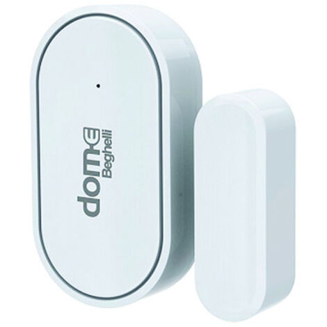 Sensore di apertura beghelli wireless per centrale dom-e - 60030