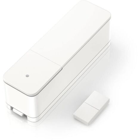 Sensore di contatto porta/finestra Bosch Smart Home, intelligente, compatibile con Amazon Alexa, Google Assistant e Apple HomeKit, per un risparmio energetico, colore bianco