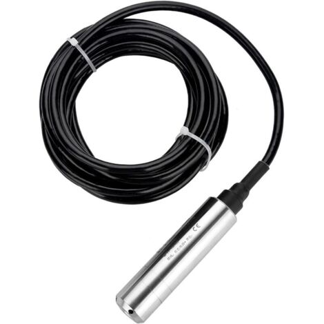 Sensore di livello resistente alla flessione con struttura fissa, alloggiamento in acciaio inox, uscita 4-20 mA per display digitale con cavo impermeabile per il rilevamento