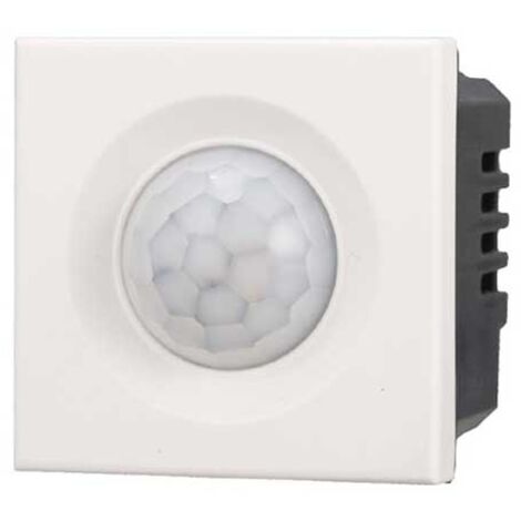 Sensore di movimento infrarossi PIR compatibile Bticino Axolute colore bianco Ettroit AB1801