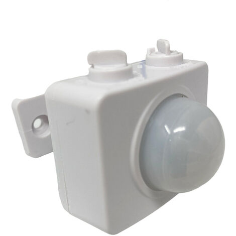 Sensore di movimento per fari lampade 200 watt con rilevatore di movimenti rileva presenza 360°