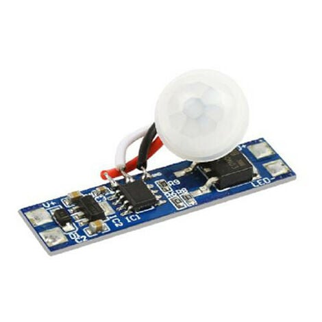 Sensore di movimento PIR per strisce LED, 4A per profilo alluminio*