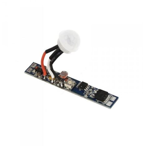 Sensore Di Movimento PIR + Light Sensore Crepuscolare 12V 24V 8A Regolabile