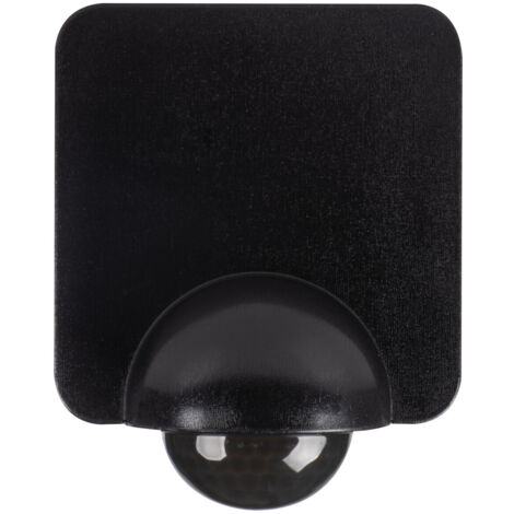 Sensore di movimento PIR murale  360 360° – IP54 – Nero  6,5 6,5 m