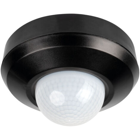Sensore di movimento PIR SENTO-O  360 360° – IP44 – Nero – Incassabile