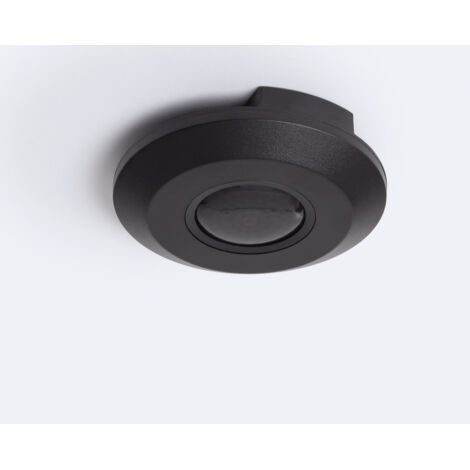 Sensore di Movimento WiFi PIR Crepuscolare 360º Nero