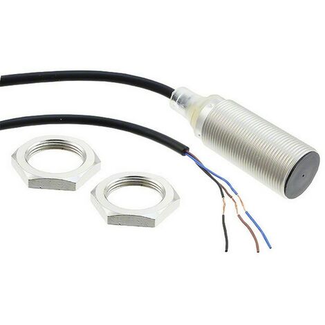 Sensore induttivo M18 con custodia in ottone PNP Omron E2B-M18KS08-WP-B1 2M