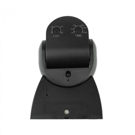 Sensore movimento crepuscolare PIR IP65 300W nero Ecolight